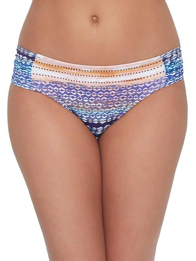 Shop Kenneth Cole Closer Together Hipster Bikini Bottom In Multi