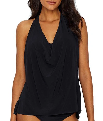 Shop Magicsuit Solid Sophie Underwire Tankini Top In Black