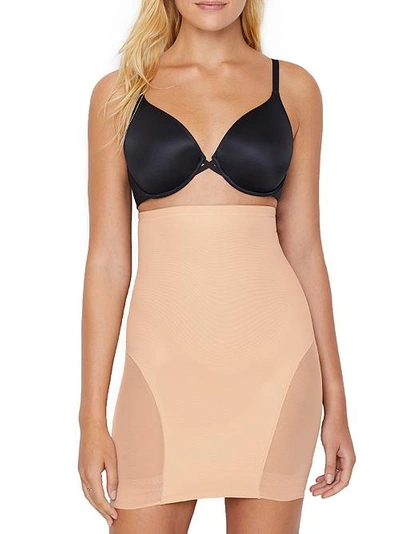 Shop Miraclesuit Extra Firm Control Sheer Slip Shaper In Nude