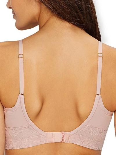 Shop Natori Bliss Perfection Wire-free T-shirt Bra In Rose Beige