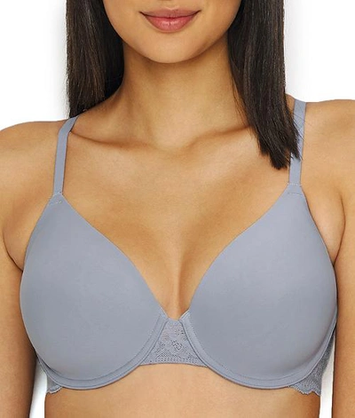 Shop Natori Plush Convertible T-shirt Bra In Slate Blue