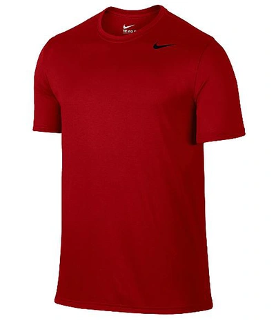 Shop Nike Legend Dri-fit T-shirt In Gym Red