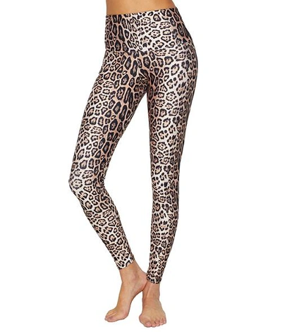 Shop Onzie High Rise Leggings In Natural Leopard