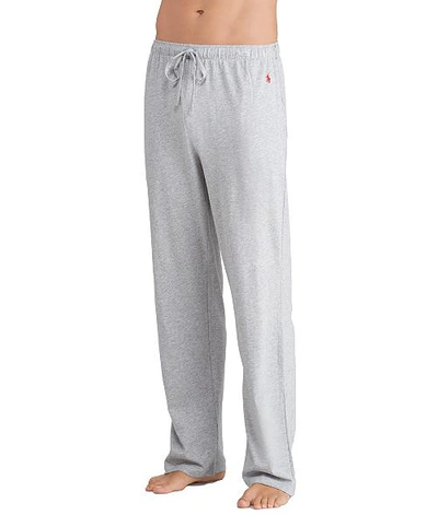 Shop Polo Ralph Lauren Supreme Comfort Knit Pajama Pants In Andover Heather