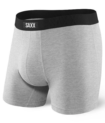 Shop Saxx Undercover Modal Boxer Brief In Grey Heather