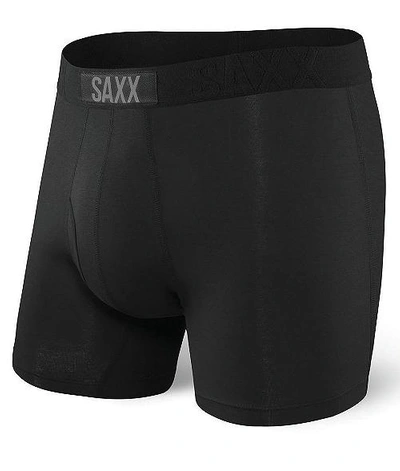 Shop Saxx Ultra Boxer Brief In Black Out