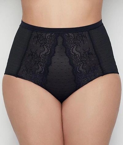 Shop Spanx Spotlight On Lace Brief In Very Black