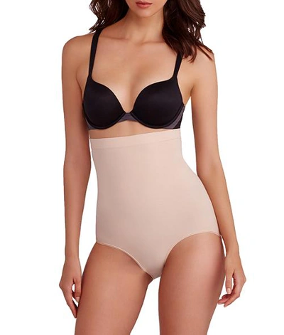 Shop Spanx Power Series Medium Control Higher Power Panty In Soft Nude