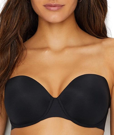 Shop Spanx Up For Anything Strapless Bra In Very Black