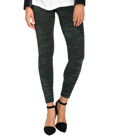 Shop Spanx Plus Size Look At Me Now Seamless Leggings In Camo