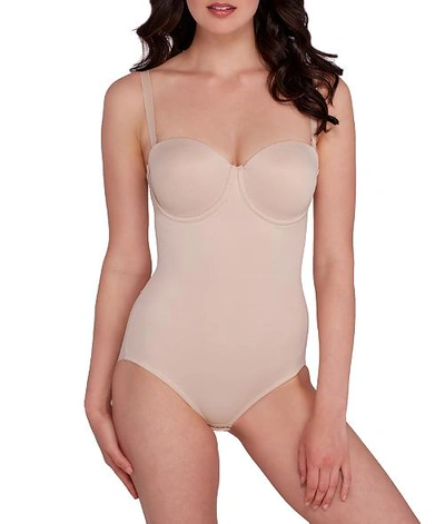 Shop Tc Fine Intimates Extra Firm Control Convertible Bodysuit In Nude
