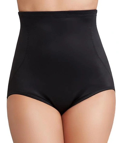 Shop Tc Fine Intimates Shape Away Extra-firm Control High-waist Brief In Black