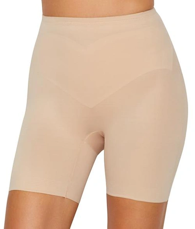 Shop Tc Fine Intimates Adjust Perfect Firm Control Shaping Shorts In Nude
