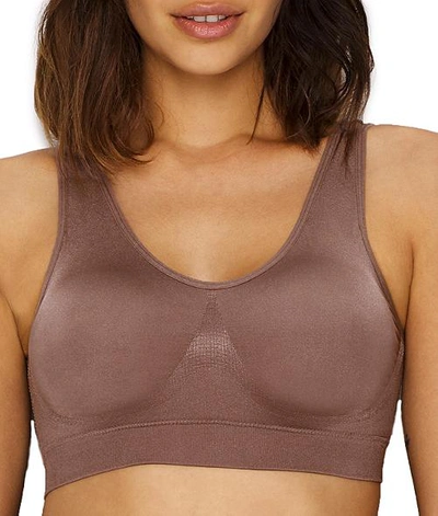 Shop Wacoal B-smooth Bralette In Deep Taupe