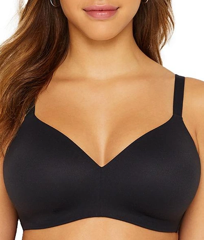 Shop Wacoal How Perfect Wire-free T-shirt Bra In Black