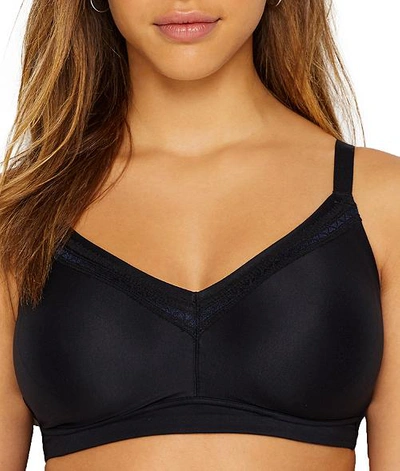 Shop Wacoal Perfect Primer Wire-free Bra In Black