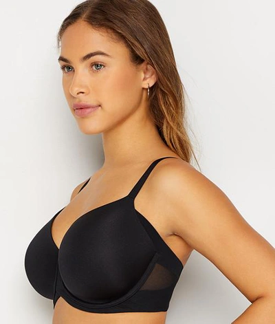 Shop Wacoal Ultimate Side Smoother T-shirt Bra In Black