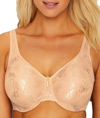 Shop Wacoal Clear And Classic Bra In Sand