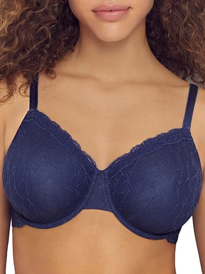 Shop Wacoal Vivid Encounter Bra In Twilight Blue