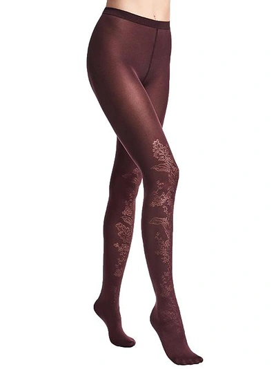 Shop Wolford Jungle Night Tights In Chateau