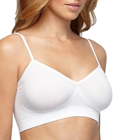 Shop Yummie Audrey Comfortably Fit Seamless Bralette In White