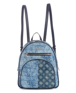 blue guess backpack