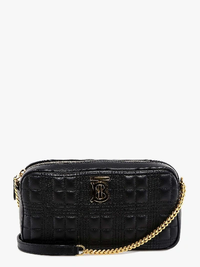 Shop Burberry Shoulder Bag In Black