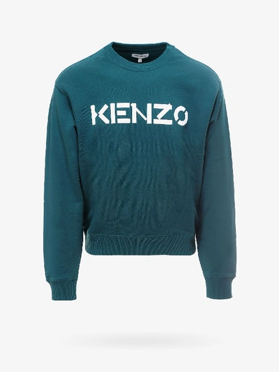 Shop Kenzo Sweatshirt In Green