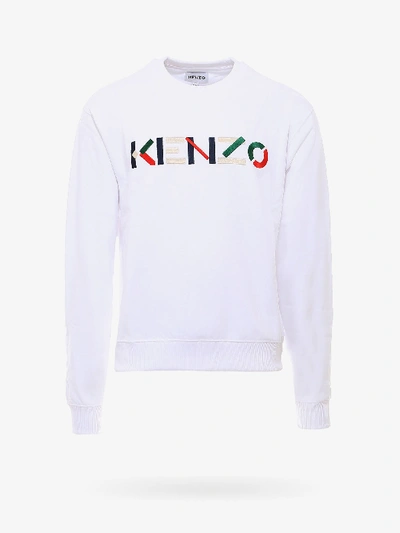Shop Kenzo Sweatshirt In White