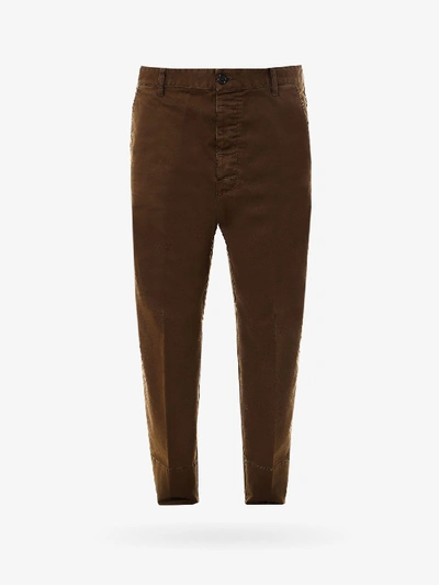 Shop Dsquared2 Trouser In Green