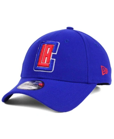 Shop New Era Los Angeles Clippers League 9forty Adjustable Cap In Blue