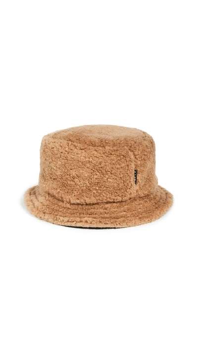 Shop Marni Wool Blend Bucket Hat In Caramel