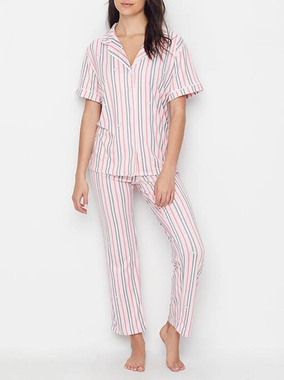 Ed Ellen Degeneres Kick It Up A Notch Knit Pajama Set In Pink | ModeSens