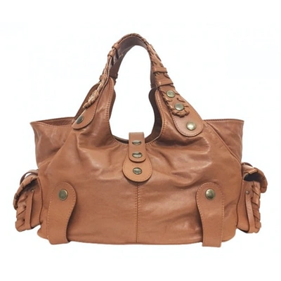 Pre-owned Chloé Silverado Brown Leather Handbag