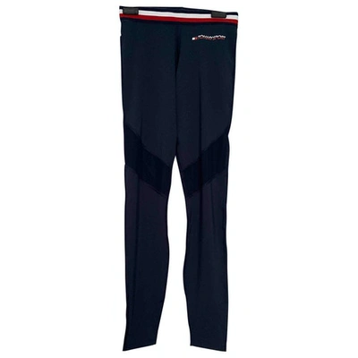 Pre-owned Tommy Hilfiger Blue Trousers