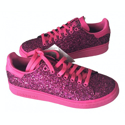 pink glitter stan smith