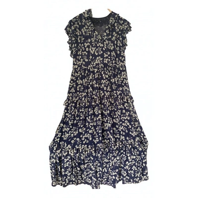 Pre-owned Tara Jarmon Navy Dress