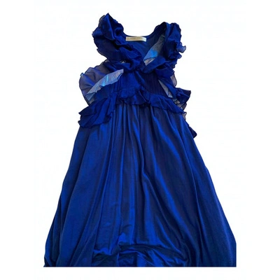 Pre-owned Tsumori Chisato Blue Cotton Dress