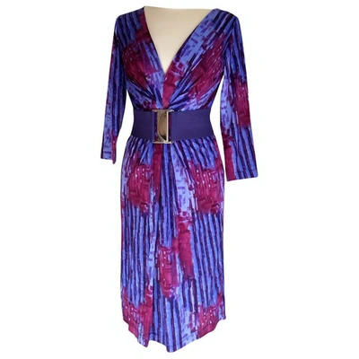 Pre-owned Philosophy Di Alberta Ferretti Purple Dress