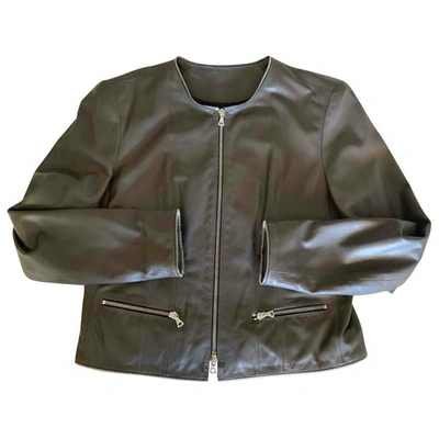 Pre-owned Sylvie Schimmel Brown Leather Jacket