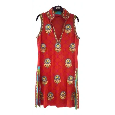 Pre-owned Manish Arora Silk Dress