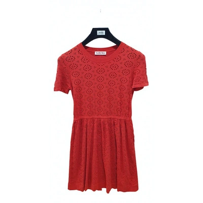 Pre-owned See By Chloé Red Cotton Dress