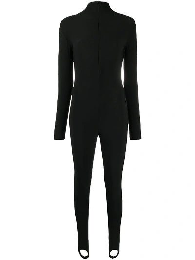 Shop Atu Body Couture Marsian Slim-fit Jumpsuit In Black