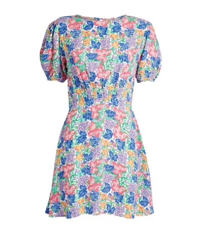 Shop Faithfull The Brand Sidonie Jemima Floral Mini Dress