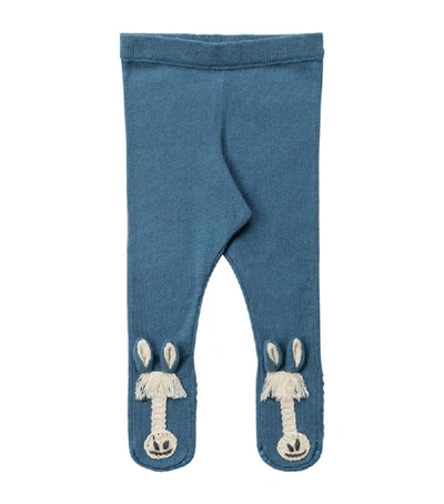 Shop Stella Mccartney Kids Knit Horse Trousers (6-24 Months)