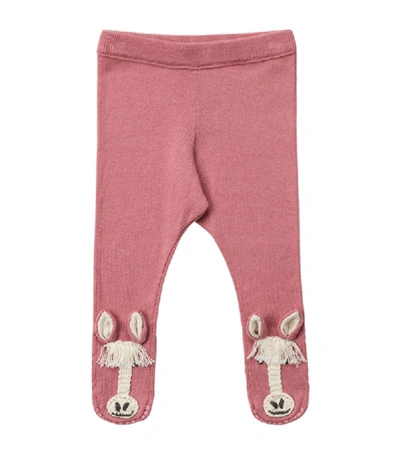 Shop Stella Mccartney Kids Knit Horse Trousers (3-24 Months)