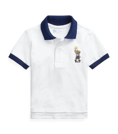 Shop Ralph Lauren Sparkler Polo Bear Polo Shirt (3-24 Months)