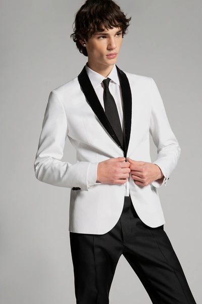 Shop Dsquared2 Men Suit In White