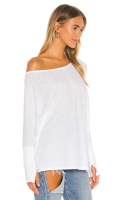 Michael Lauren Deuce Top In White