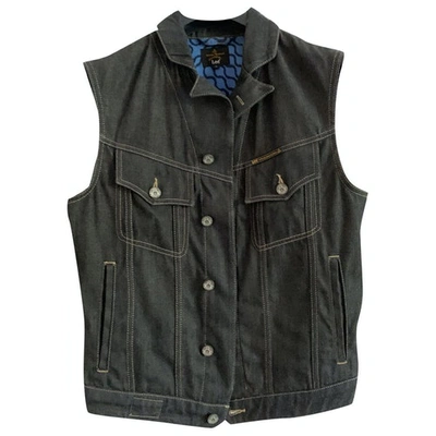 Pre-owned Vivienne Westwood Anglomania Vest In Navy
